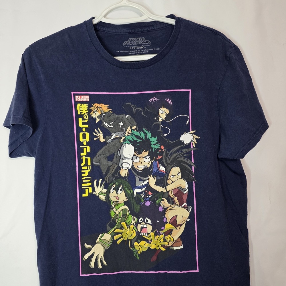 My Hero Academia Anime Graphic Tee Y2K Otaku Streetwear‎ Grunge Medium
